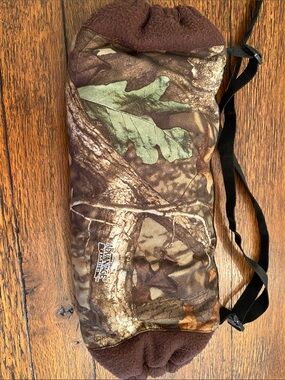 Men's Camouflage Neck/Hand Warmer - Brown/Green